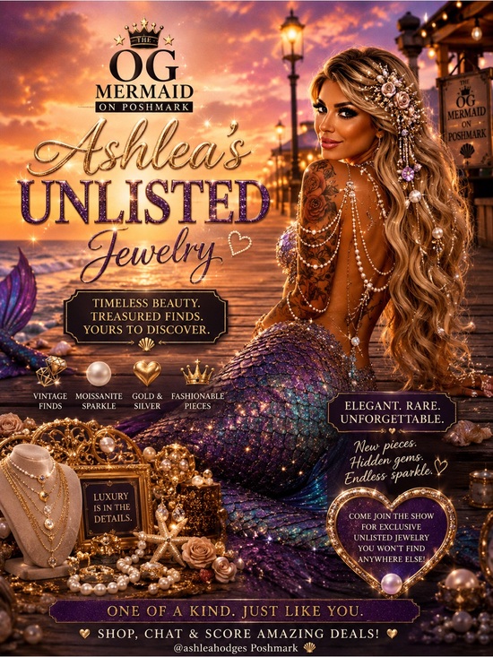 BID RESPONSIBLY Other - Jewelry Unlisted Flyer for Live Shows🧜‍♀️ SEA 🌊 MAZING🏖️